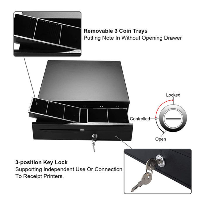 Cash Register Drawer, for Point of Sale (POS) - Image 8